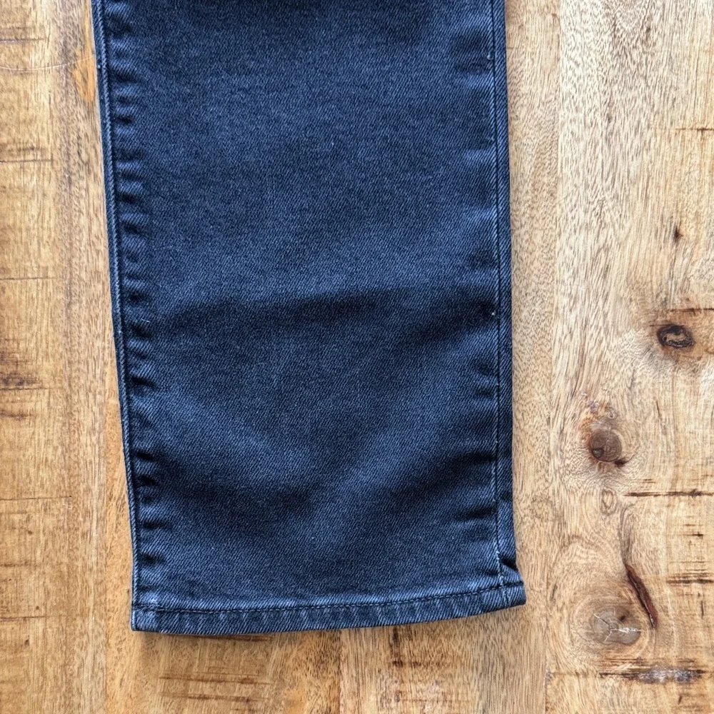 Favorite Daughter Erin high rise slim washed Black slim Straight Leg Jeans 27
